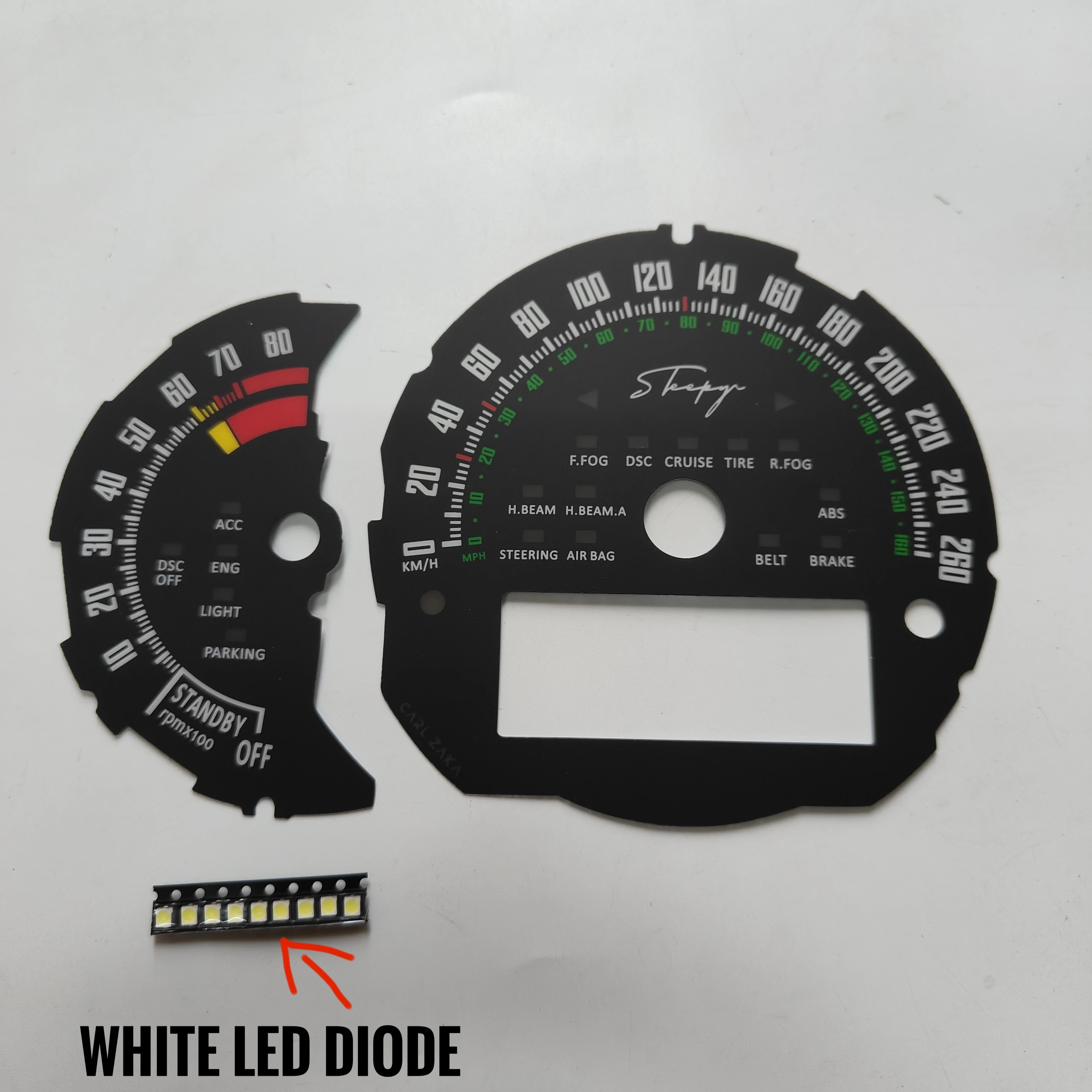 Gauges Face For MiniCooper F54/F55/F56/F57/F60 Speedometer Dialals