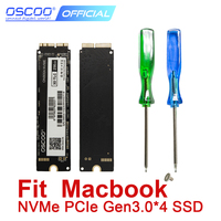 Hard Disk Oscoo SSD 128GB 256GB 512GB 1T for Macbook 2011 A1369 A1370 SSD Hard Disk 2010 A1369 A1370 Apple macbook SSD