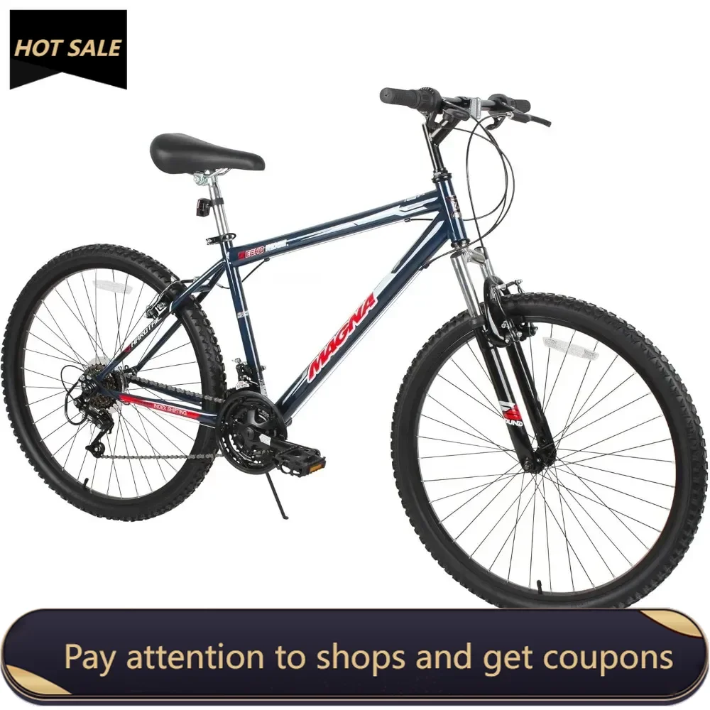 

Magna Echo Ridge Mountain Bike – Rugged and Durable Design, Perfect for Teens and Adults Learning to Ride, Sturdy，Freight free