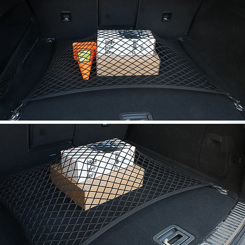 Universal Car Trunk Net Elastic Luggage Net Cargo Organizer Storage Mesh Nets Stretchable Car Interior Mesh Network Pocket