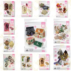 New Festive Home Decor Delight Bundle Metal Craft Cutting Dies DIY Scrapbook Paper Diary Decoration Card Handmade Embossing