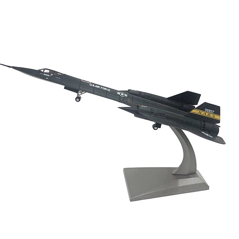 2X 1/144 Diecast SR-71A Blackbird Reconnaissance Plane Airplane Model For Kids Adult Home Office Decor