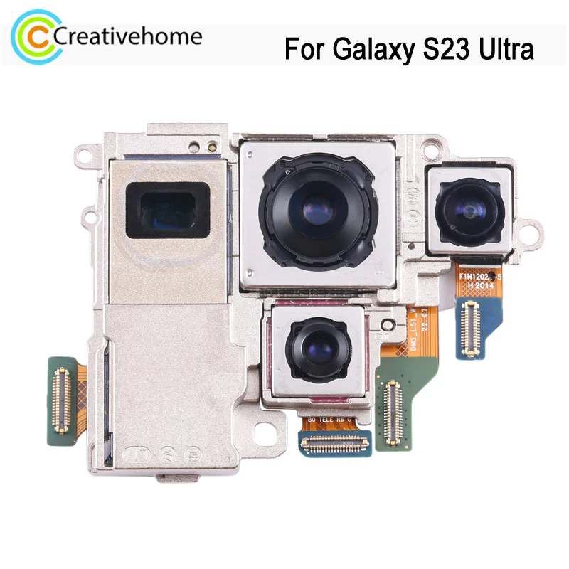 

Rear Camera Set For Samsung Galaxy S23 Ultra SM-S918B Telephoto + Periscope + Wide + Main Camera Module Replacement Part