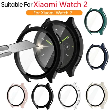 Xiaomi İzle 2 SmartWatch için Cam + Kılıf, Her Yerde Ekran Koruyucu Sert PC Tampon Temperli Cam XiaoMi İzle 2 Aksesuarları