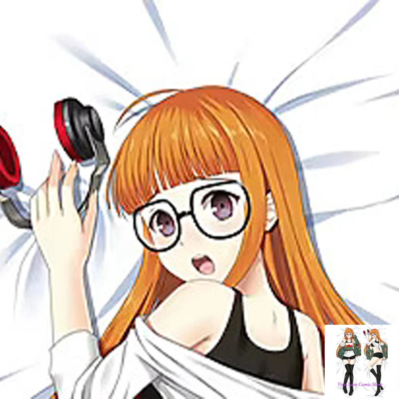 

Anime Decorating Pillow Futaba Sakura Dakimakura 2-Side Print Pillowcase Hugging Body Cushion Cover Otaku Waifu