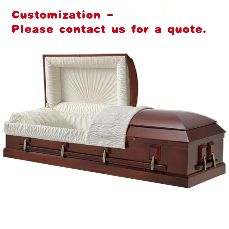 

custom.E999 American Style Funeral Cheap Wooden Caskets and Coffins