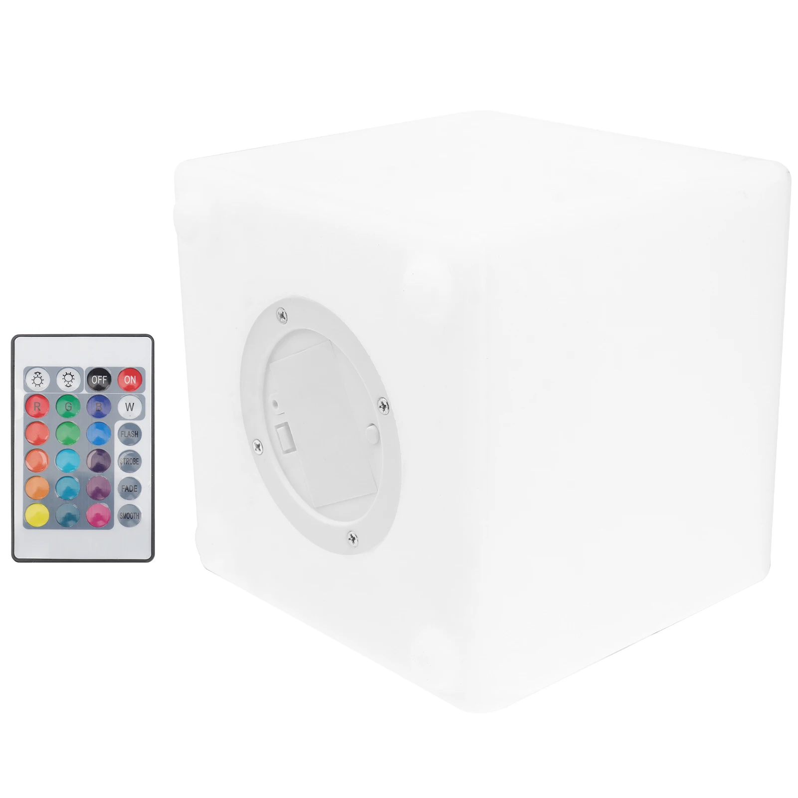 

LED Cube Light Color Changing Lamp Waterproof Square Light 16 Colors Remote Control Outdoor Garden Party HomeDecoration