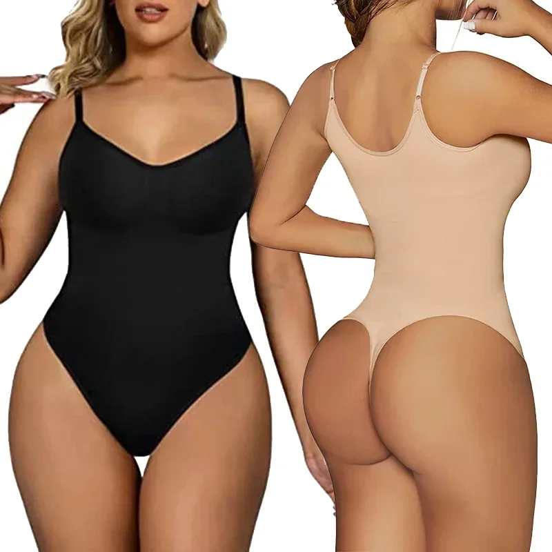 

Bodysuit Shapewear Women Full Body Shaper Tummy Control Hip Lifter Thong Corset Thigh Reductive Slimming Waist Trainer Underwear