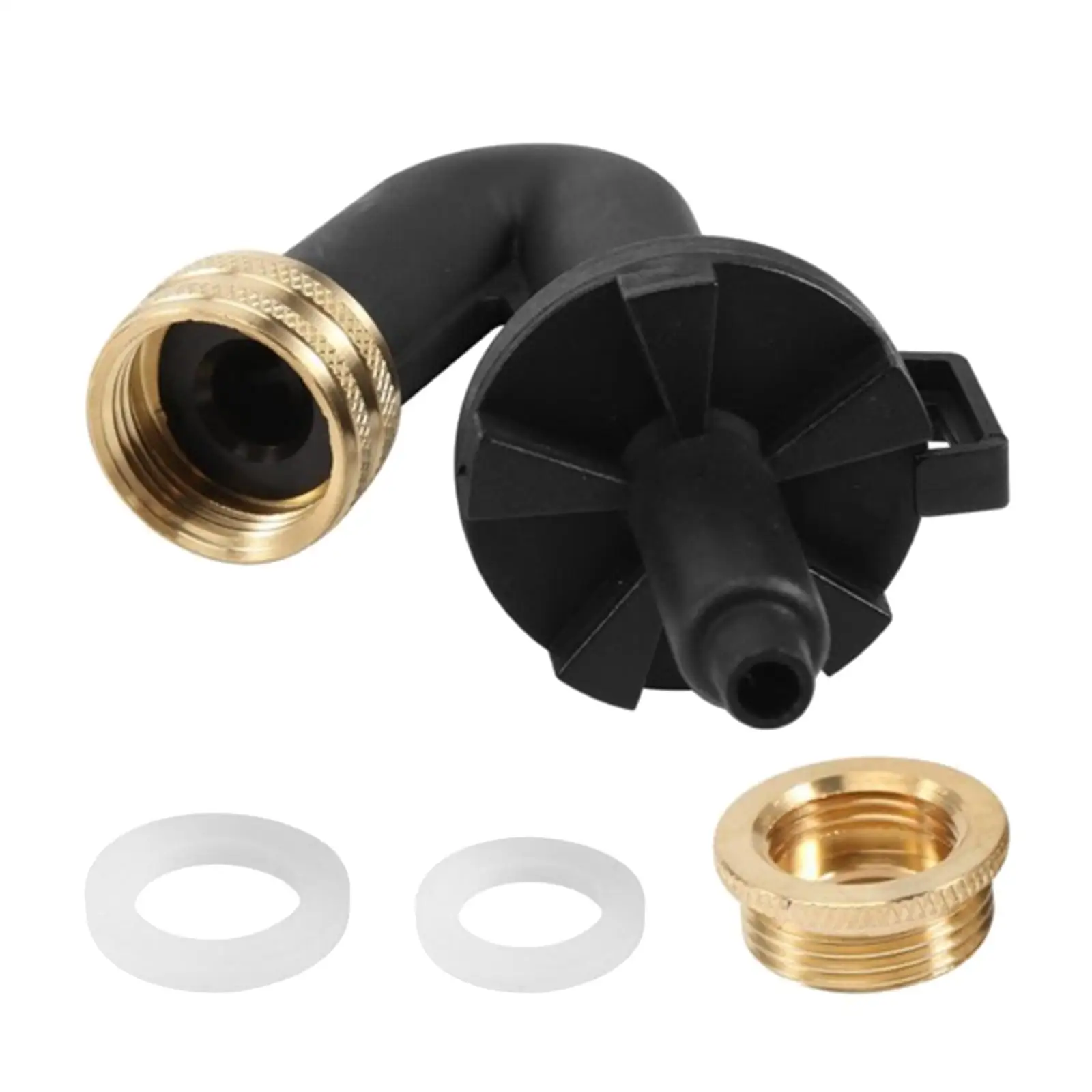 Wine Rinser with Sink Faucet Adapter Beer Bottle Washer for Cafe Home Pub