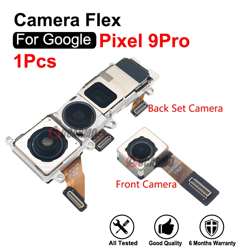

For Google Pixel 9Pro Rear Back Main Wide Camera Module Front Camera Flex Cable Repair Replacement Parts