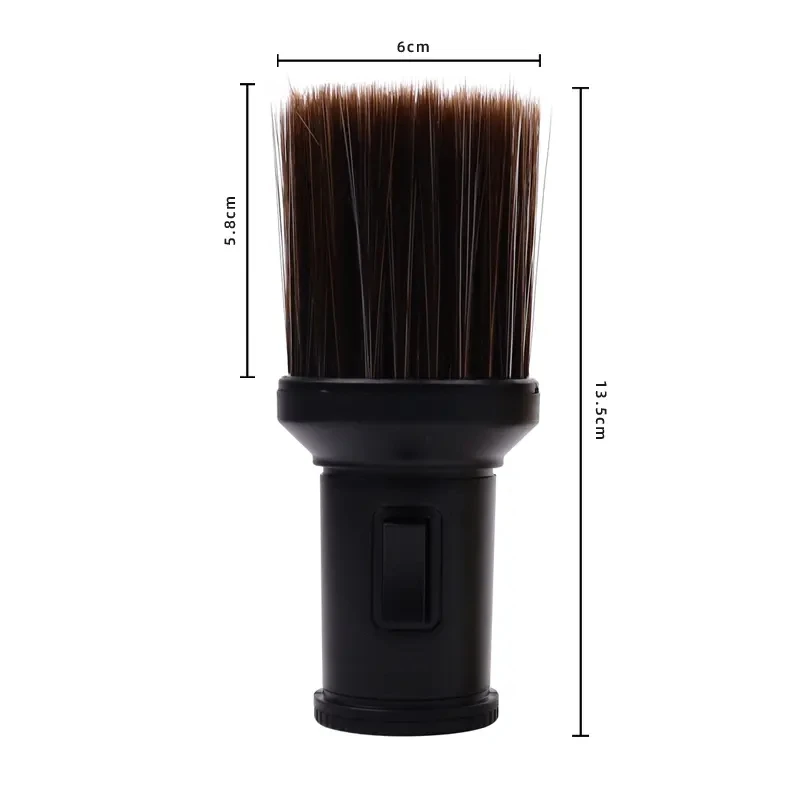 1pcs Professional Men Long Handle Neck Brush Beard Cutting Cleaning Brush Shaving Hairbrushing Sweeping Salon Barber Shop Salon