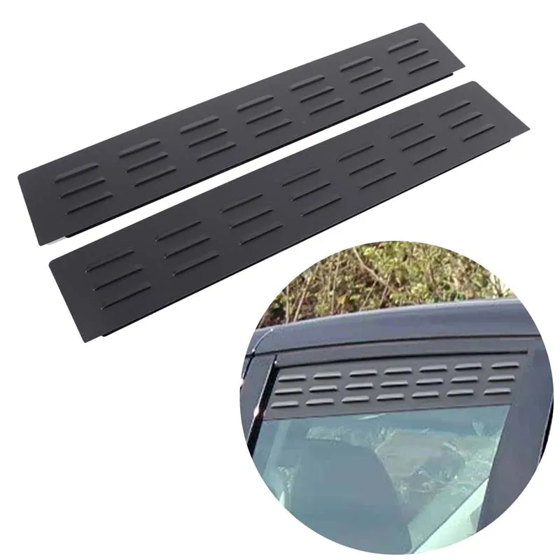 Aluminum Alloy Black For Honda Odyssey Elysion 2015-2026+ Car Rear Ventilation Blinds Car Modification Protection Accessories