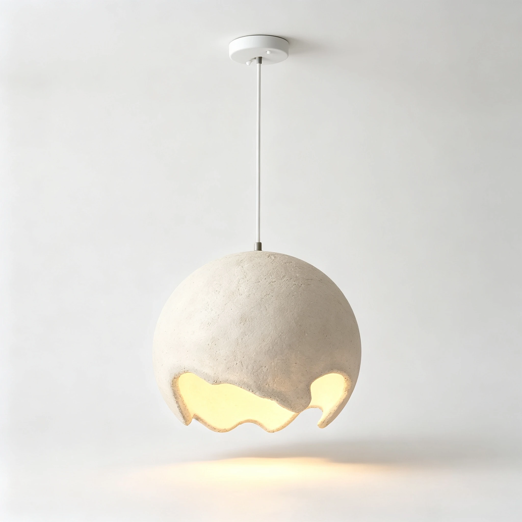 Postmodern Creative Eggshell Pendant Lights Ceiling Bedroom Bedside Lighting Dining Room Decor Home Personality Hanging Lamps、