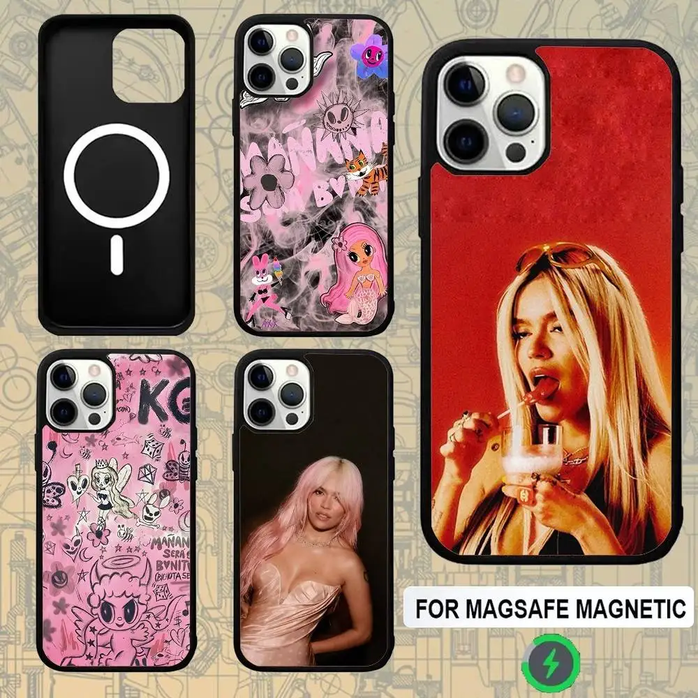

Karol G Manana Sera Bonito Phone Case For IPhone 16e,16,15,Pro,Max,14,Plus,13,12,11 Magesafe Magnetic Wireless Charge Cover