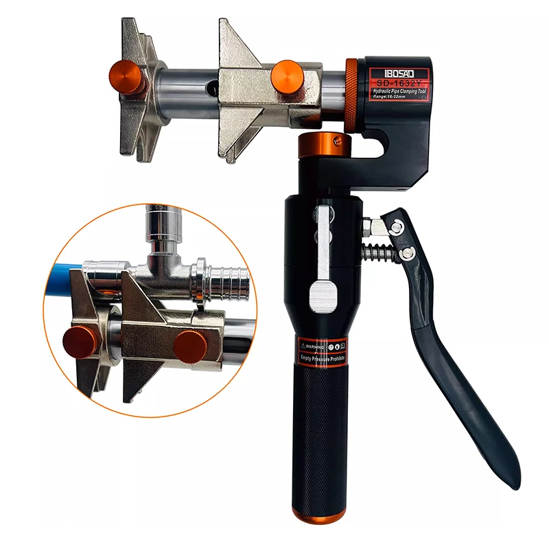 Hydraulic Slip-On Clamp Underfloor Heating Pipe Expander Aluminum-Plastic Pipe Tool for Underfloor Heating Installation