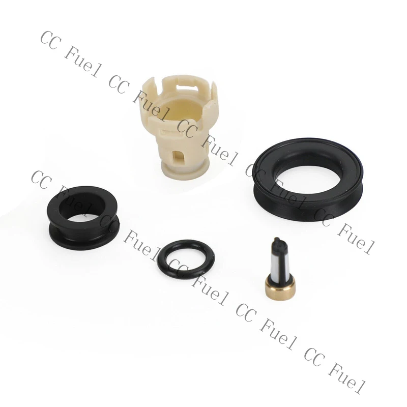 C+ 6x Fuel Injectors Rebuild kit o-rings Seals Filters Caps for Toyota 3.4 5VZFE T9