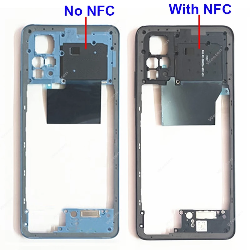 Middle Frame Housing For Xiaomi POCO X4 Pro X4pro 5G Middle Frame Holder Chassis with NFC Replacement