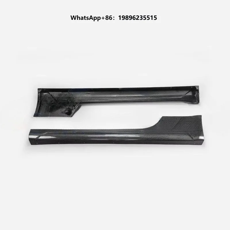 500 595  Carbon Fiber Front Lip Side Skirt Door  Car Accessories Bodykit