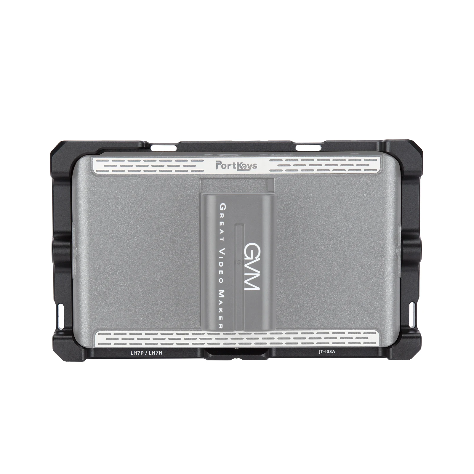 Nitze Cage,Built-in NATO Rails,Multiple Mounting Points for PortKeys LH7P / LH7H Monitor JT-I03A