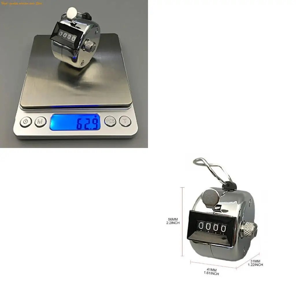 203F Lap Trackers Manual Clickers Metal Mechanical Count to 9999 for Sport for Coach