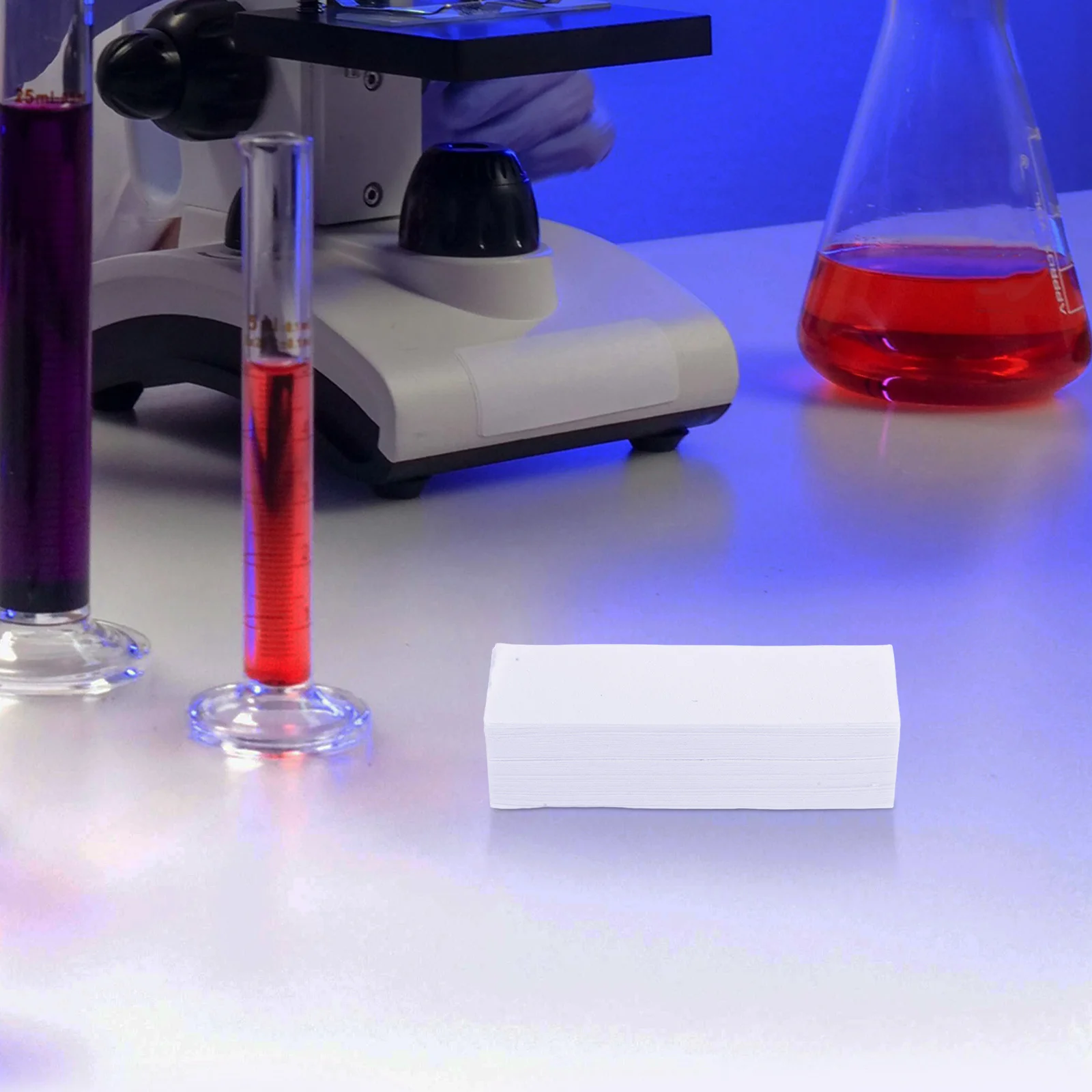 100pcs Absorbent Sheets For Chemistry Biology Labs Teaching Equipment High Absorbency Lab Use Water Soluble For