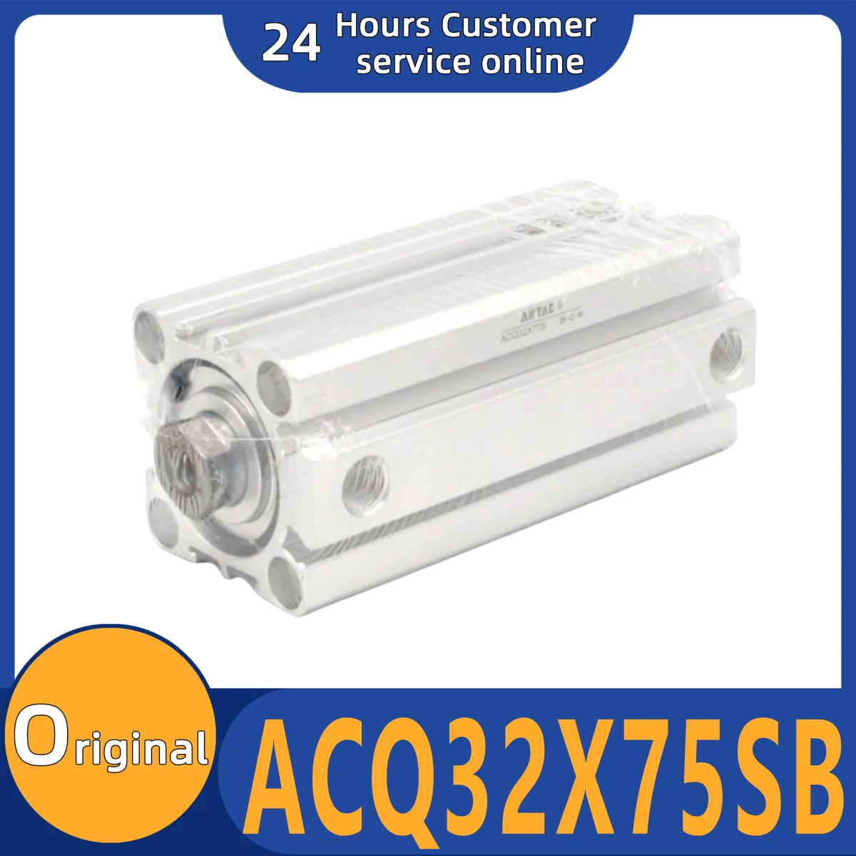 

Brand new original thin cylinder ACQ32X75SB ACQ32X80SB ACQ32X90SB ACQ32X100SB