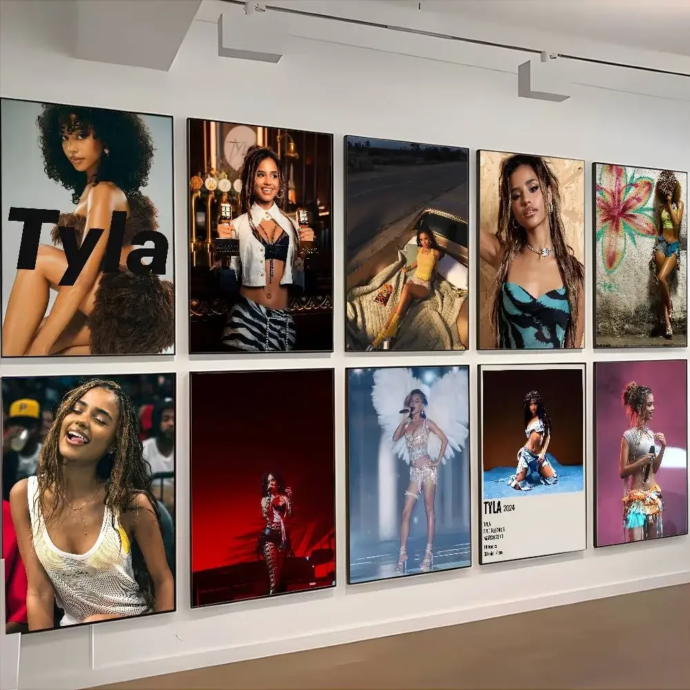 Tyla Laura Seethal Singer Poster HD Art Sticky Wall Waterproof Home Living Room Bedroom Bar Aesthetic Decoration