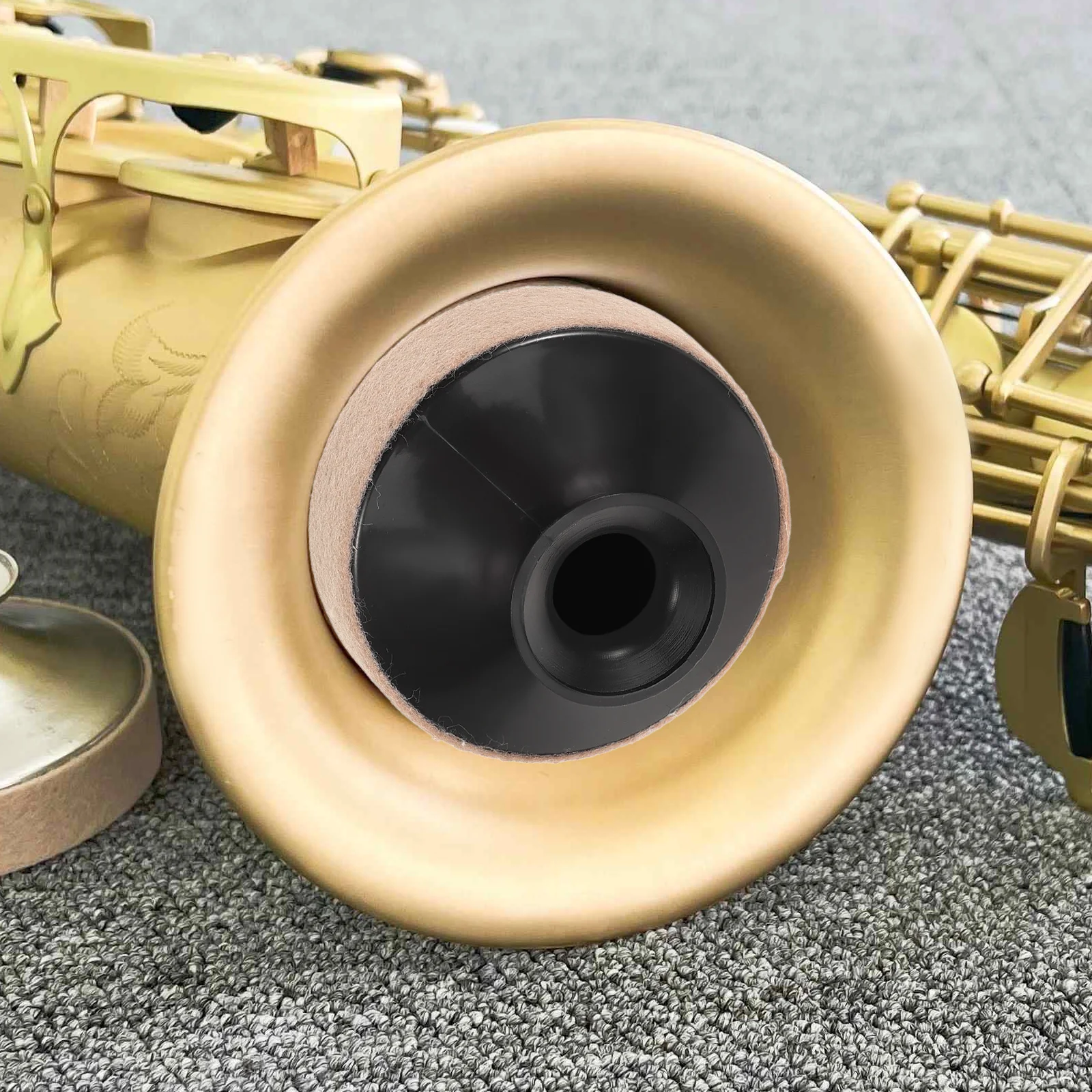 

Alto Saxophone Mute For Sax Sound Mute Noise Reduction Practice Quietly Instrument Part Accessories Dampener