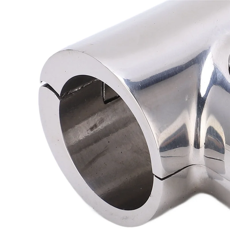 

CQMF-Морской класс 90г. ° Т-образный соединитель трубы, внутренний диаметр 1 дюйм, разъемное соединение из нержавеющей стали для поручней лодок