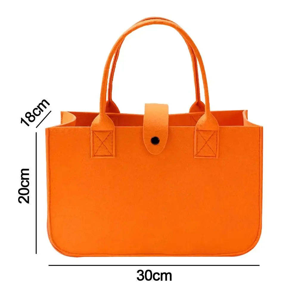 Portable Large Capacity Mummy Bag Women Felt Shoulder Bag Simple Solid Color Messenger Bag Handbag Travel Casual Crossbody Bags