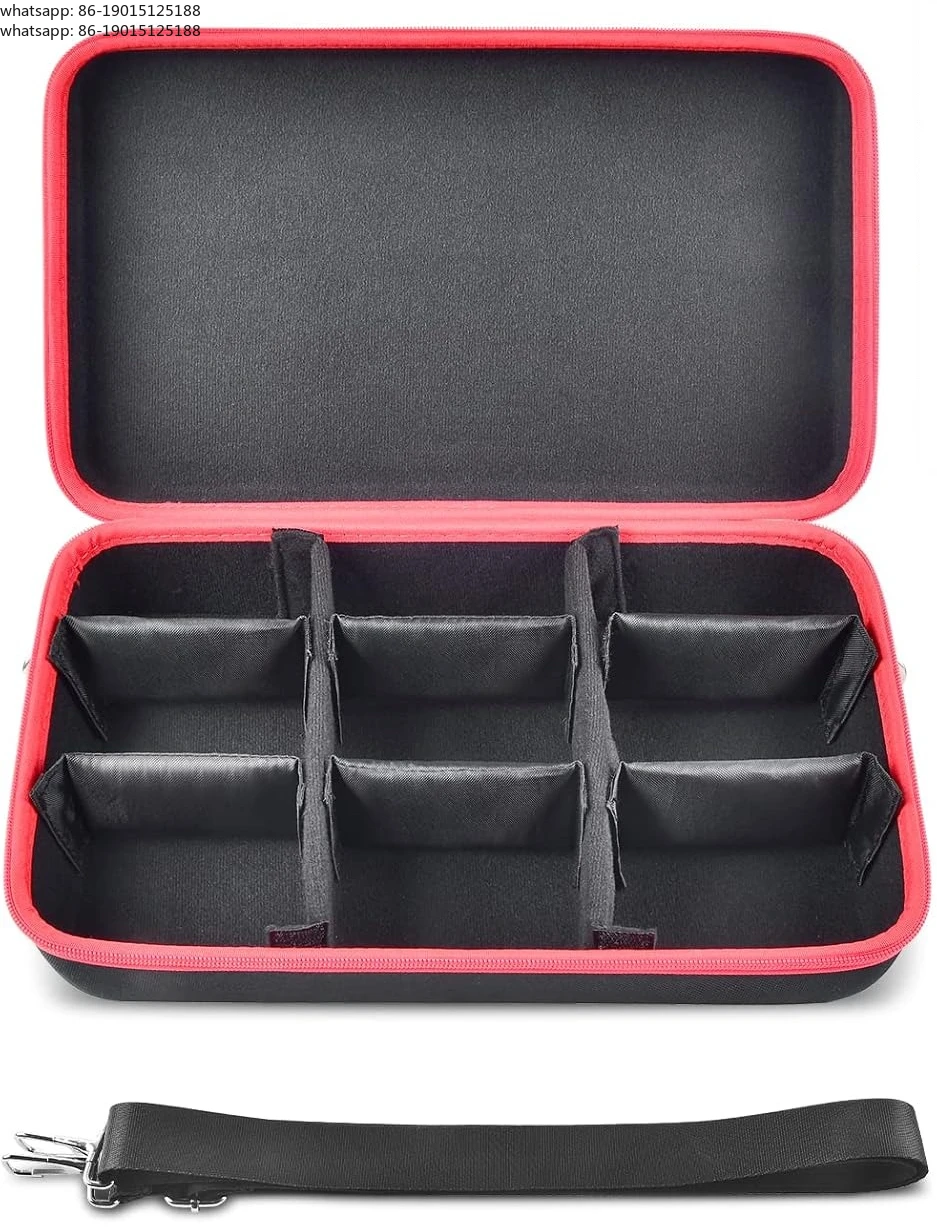 

Universal electric tool battery box, large 18v/12v charger storage box, professional portable bag