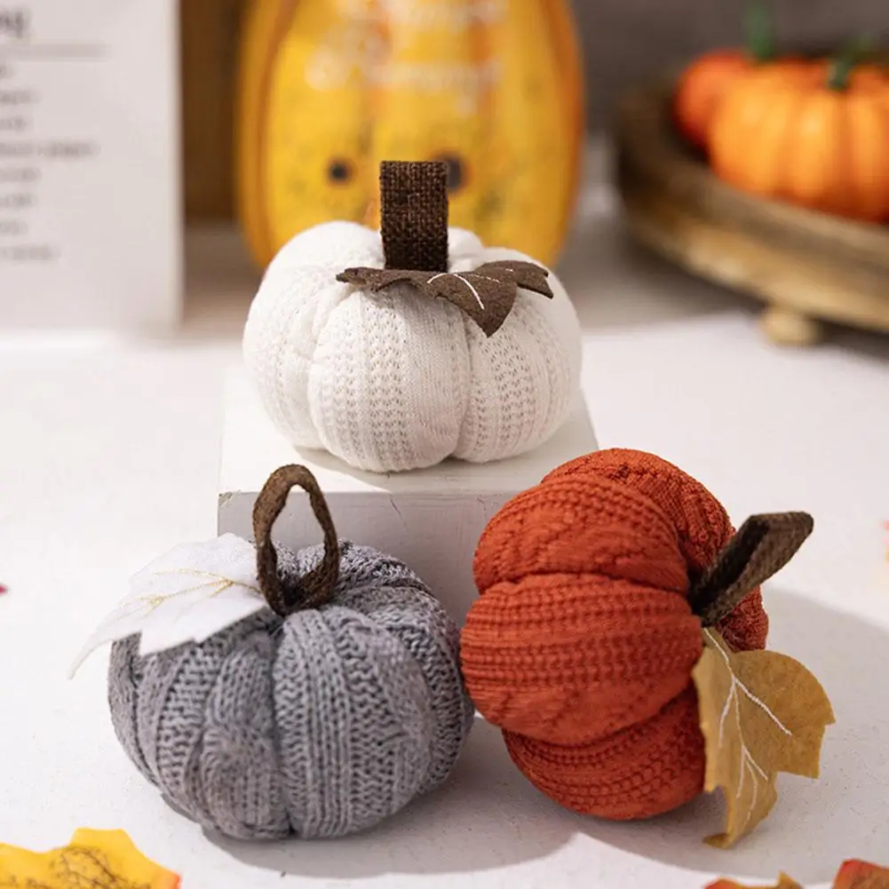 

Artificial Pumpkin Halloween Decoration Mini Simulation Pumpkin Autumn Harvest Party Thanksgiving Decoration Prop