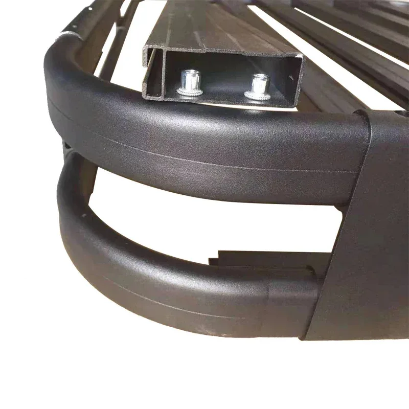 Cesta de carga de rack de teto de alumínio personalizada caminhão de coleta off-road 4x4