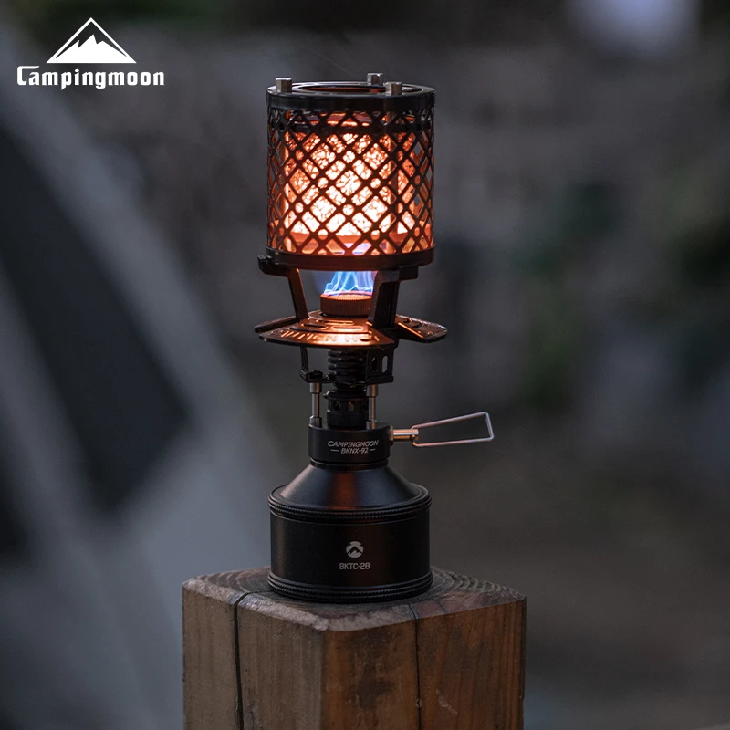 La bombola di gas CAMPINGMOON TC-28 può essere ricaricata ripetutamente, bombola di gas da campeggio esterna bombola di gas piatta aggiornata