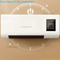 2 in 1 Air Conditioner 1800W Cool Warm Dual Use Wall Mounted Portable Air Conditioning with Remote Control for Bedroom