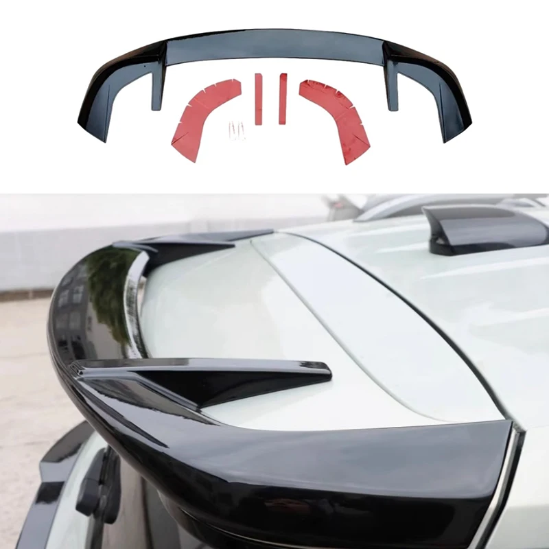 جناح خلفي متكامل للسيارة مناسب لـ Jetour Shanhai T1 2024-2025 تعديل سبويلر خلفي للسيارة جناح ثابت ملحقات السيارة الخارجية
