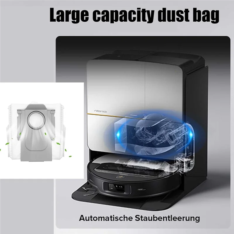 A05G-26Pcs For Roborock Saros Z70 / G30 Space Vacuum Cleaner Parts Side Brush Filter Mop Pad Dust Bag Sweeper Accessories