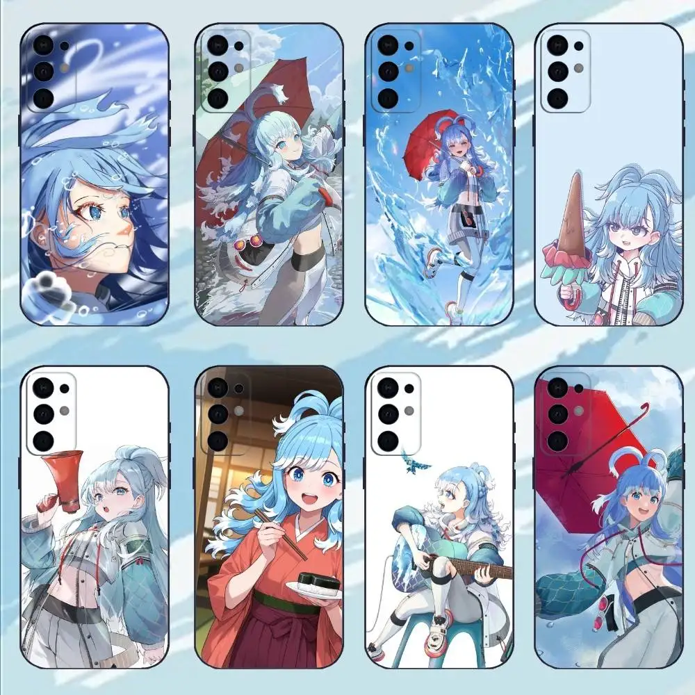 

K-Kobo K-Kanaeru Phone Case For Samsung S25,S24,S23,S22,S21,S20,Plus,Soft Black Shell