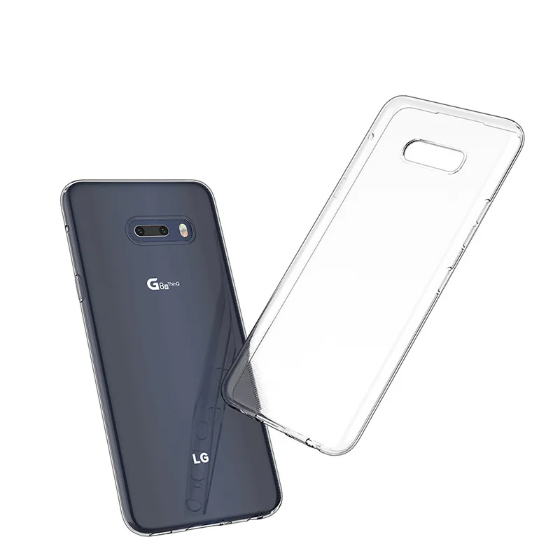 Case For LG G7 G8 G8S G8X G9 V50 ThinQ TPU Case Transparent Silicone Soft Back Cover ShockProof Clear Protective Cover Case