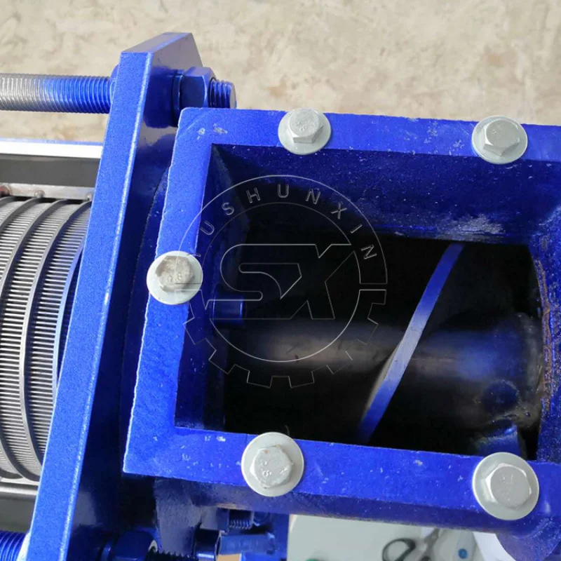 عملية الحيوانات إنتاج احترافي لمجفف السماد وفاصل المياه الصلبة من المصنع