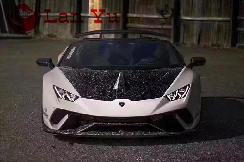 

For Lamborghini Huracan lp580 lp610 modified and upgraded perfectante style semi carbon fiber front rod
