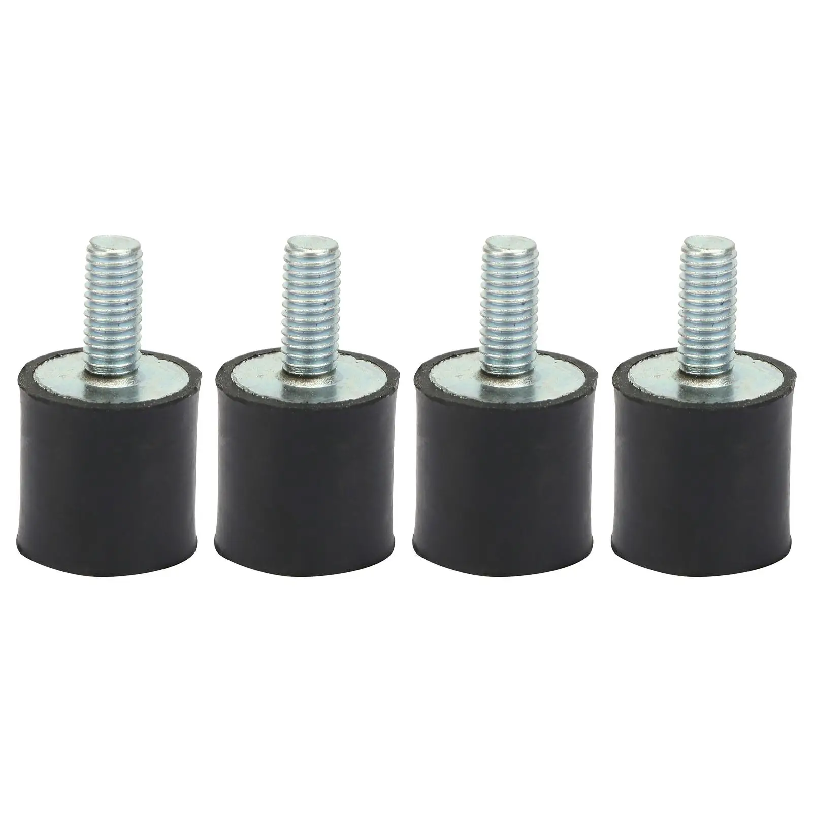 

4pcs M3 M5 M6 Rubber Mounts Anti Vibration Silentblock Car Boat Bobbins Steel Mount