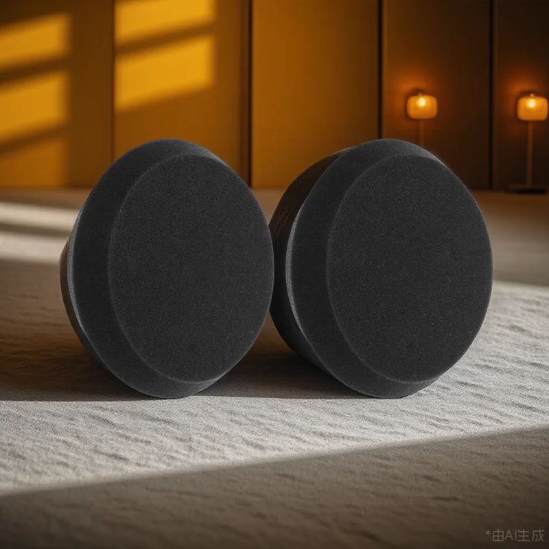

2pcs Polishing Sponge Pads Surface Smoothing Friction Reduction Long Lifespan Compact Lightweight Easy Storage Transport