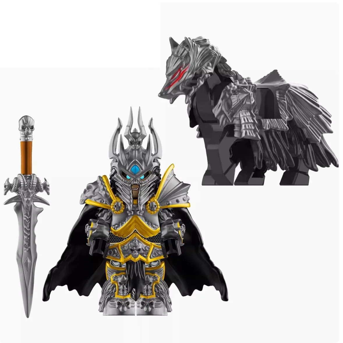 World Of Warcraft Wow blocs de construction Lich King Mini figurines jouets