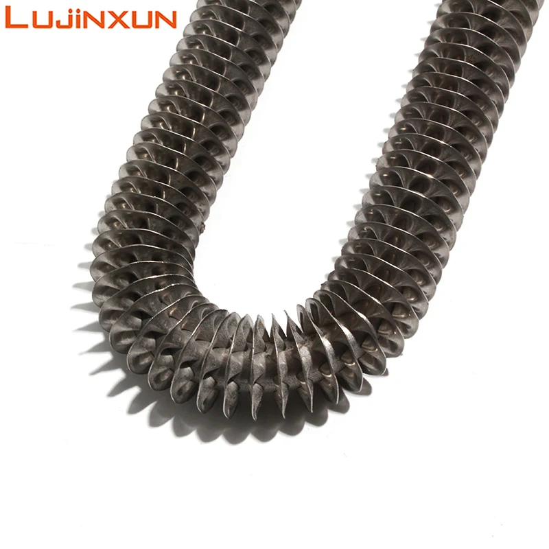 LUJINXUN Elektrisch buisvormig verwarmingselement U Type M18/16 Luchtdroge warmtepijp 220V 800W-2KW 304SUS Buis voor oven/kachel 1pc