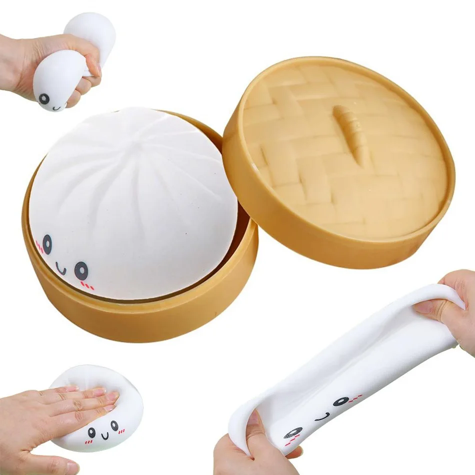 White Baozi Dumplin…