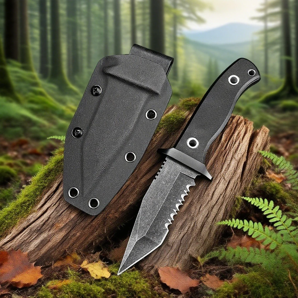 

Portable Wilderness Survival Folding Knife Multifunctional Outdoor Camping BBQ Pocket Knife Self Defense Tactical Hunting Gear