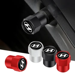 Bouchons de assujetd'opathie de roue de voiture en métal couvercles de tige d'air pour Hyundai Genesis N-LINE I10 I20 I30 I40 festin 20 festin 35 Kona Getz Veloster 4.3 fils