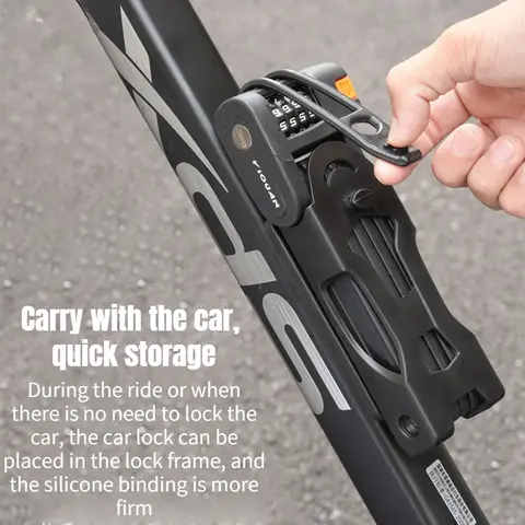 8 best sales hopfällbart cykellås - №5