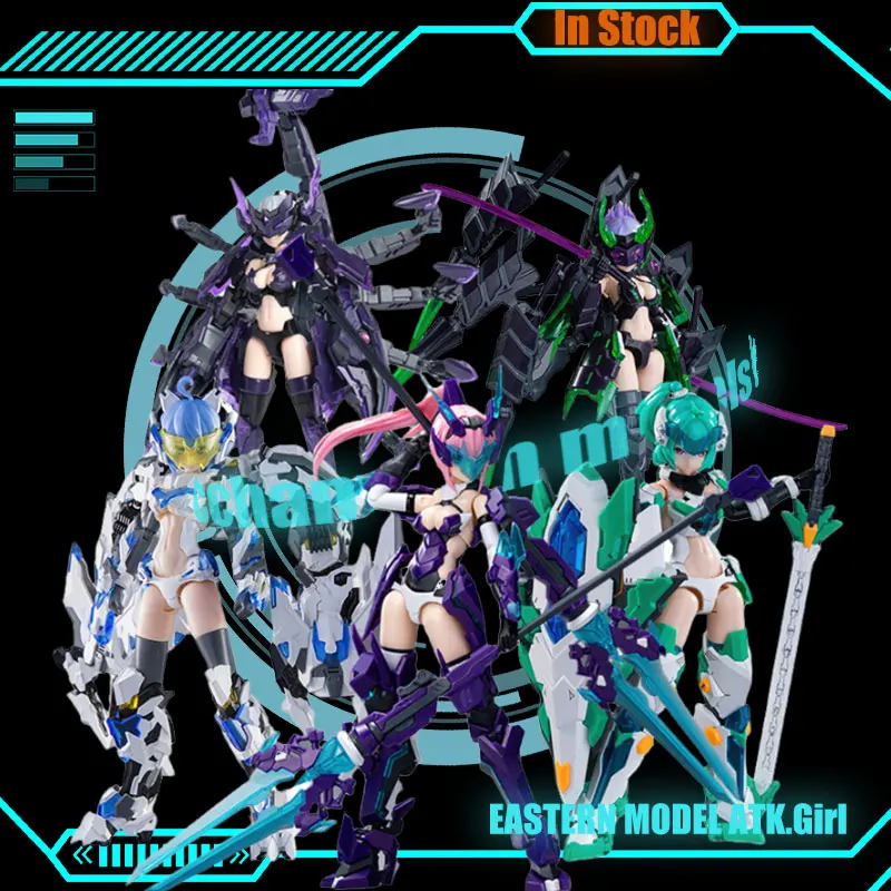 

Original In Stock Eastern Model Atk Girls Series Action Figures Atk Girl Gynoid Full Action Plastlc Assembly Model Kit Toys Gift